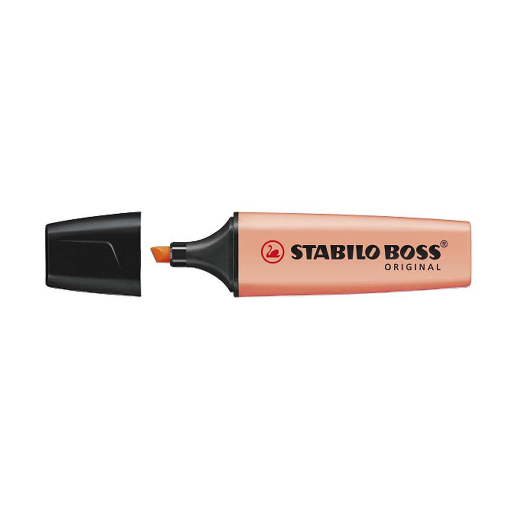 DESTACADOR STABILO BOSS PASTEL DURAZNO 70/126 