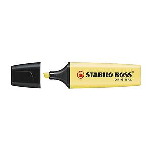 DESTACADOR STABILO BOSS PASTEL AMARILLO 70/144 