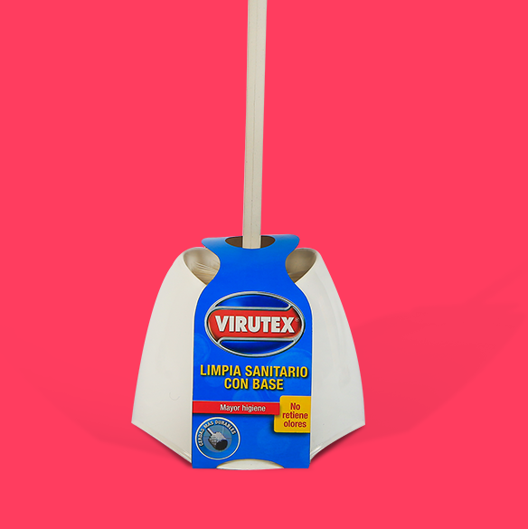 ESCOBILLA LIMPIA SANITARIOS VIRUTEX CRETIVE