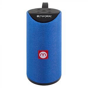 PARLANTE MONSTER BT/FM/MicroSD/AUX/MIC AZUL P450A