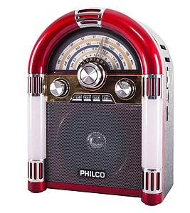 RADIO VINTAGE PHILCO BT/FM/AM/USB/MicroSD RECARGABLE VW-451          