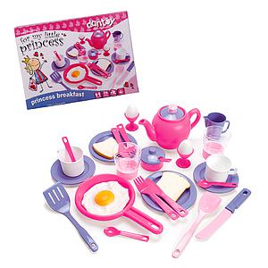 SET DESAYUNO ROSADO DE 32 PIEZAS