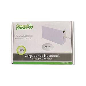 CARGADOR GENERAL POWER MACBOOK AIR MAGSAFE 1 14.5V/3.1A 29TNBMC145