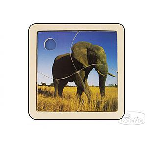 PUZZLE DACTIC MADERA ELEFANTE (D302040)