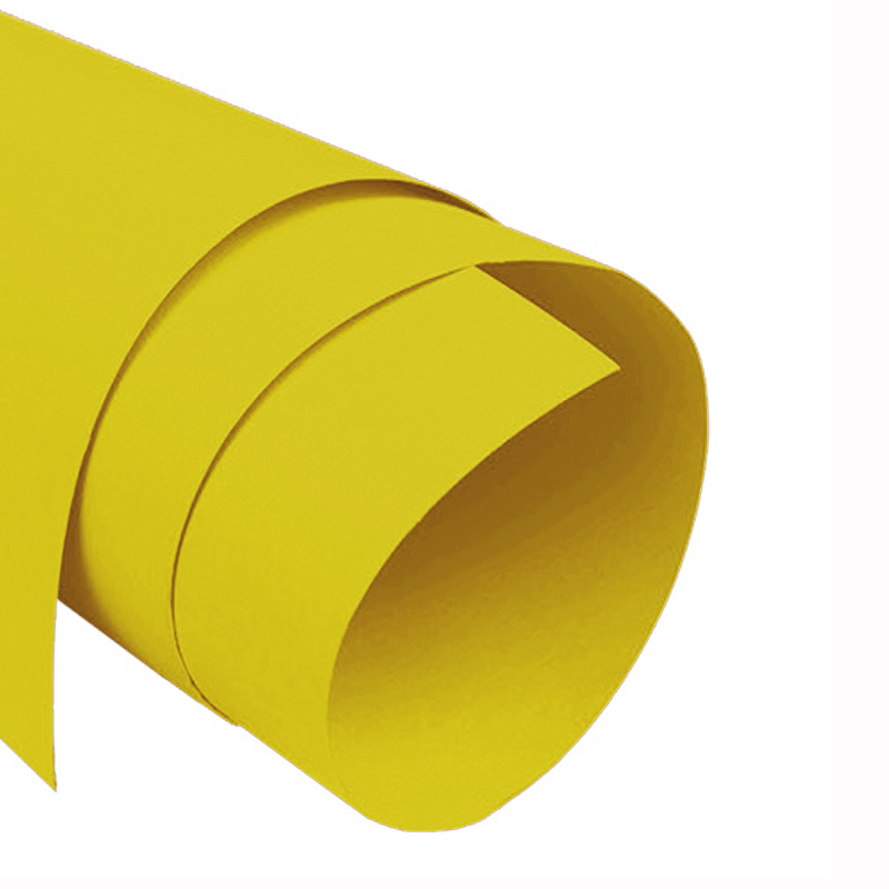 PLIEGO CARTULINA HAND ESPAÑOLA 50 X 70 180GRS. AMARILLA ( DESC. )