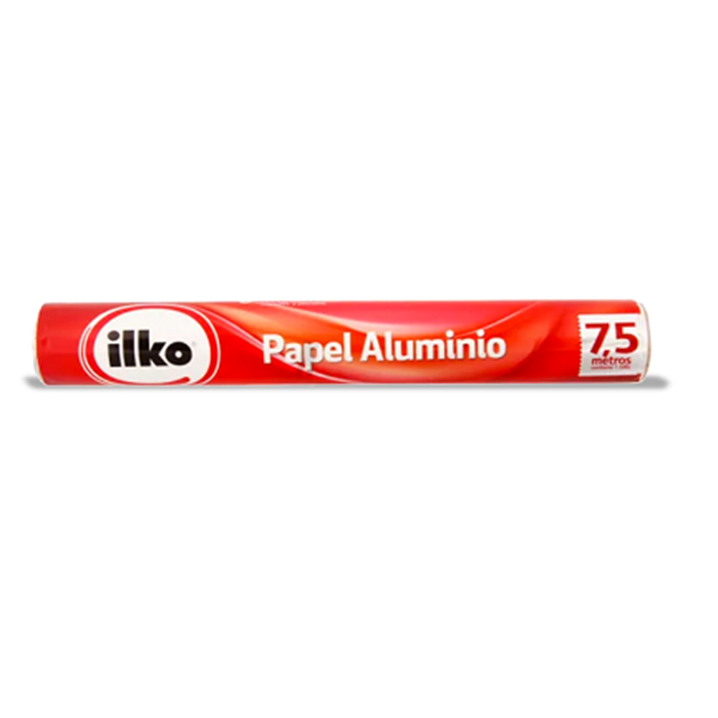 ROLLO PAPEL ALUMINIO ILKO 7.5 MTS. 