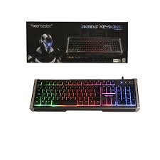 TECLADO GAMER TECMASTER RETROILUMINADOTM-GM-LK100D