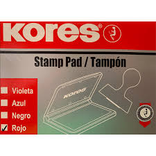 TAMPON KORES Nº2 ROJO 