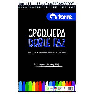 BLOCK CROQUERA TORRE D/FAZ OFICIO 21 X 32CM 50HJS. ( CM )