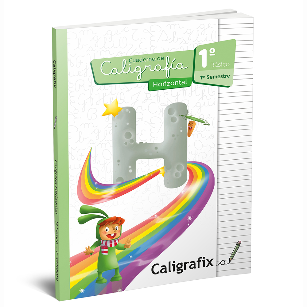 CALIGRAFIX 1°BASICO 1ER SEMESTRE CALIGRAFIA HORIZONTAL