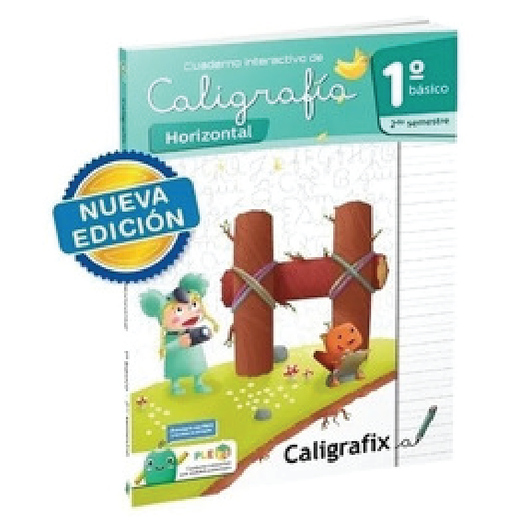 CALIGRAFIX 1°BASICO 2DO. SEMESTRE CALIGRAFIA HORIZONTAL