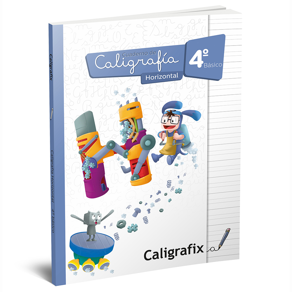 CALIGRAFIX 4°BASICO CALIGRAFIA HORIZONTAL