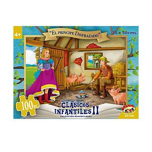 PUZZLE 100 PIEZAS CLASICOS INFANTILES II  35X50 CMS. (AA-1060)