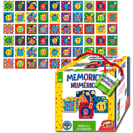 JUEGO DE MEMORIA NUMERICO 60 FICHAS AA-6195