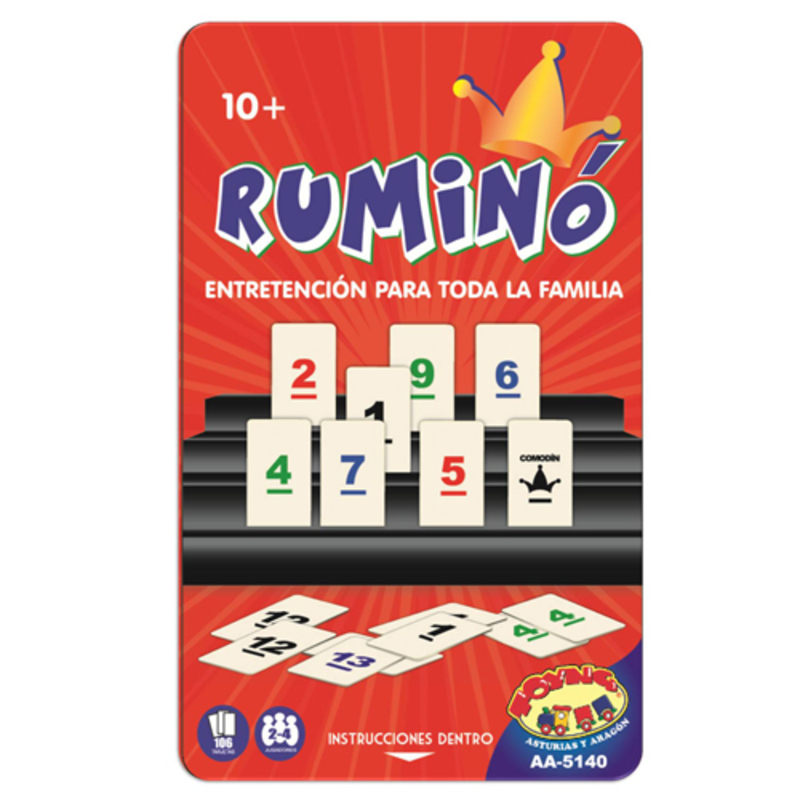 JUEGO RUMINO CAJA METALICA (10+AÑOS) AA-5140
