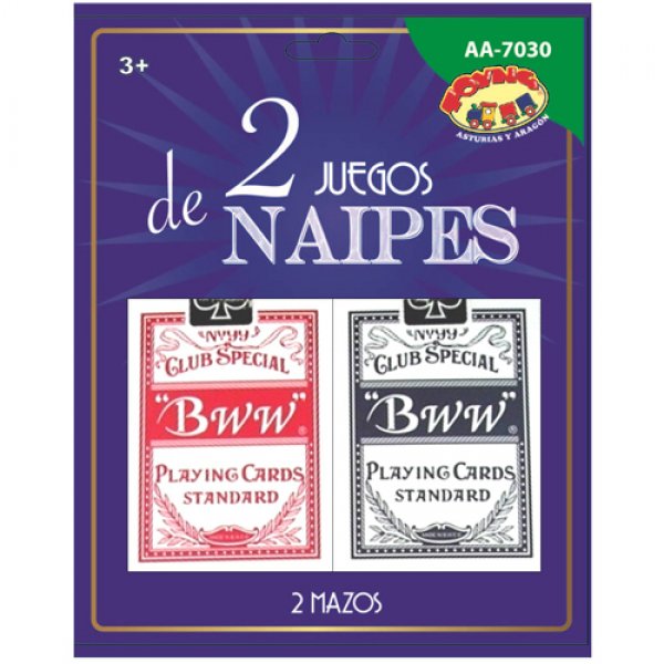 JUEGO DE NAIPES (3+ AÑOS) AA-7030