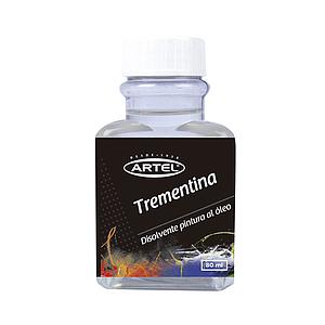 SOLVENTE ARTEL PINTURA AL OLEO TREMENTINA 80 ML.