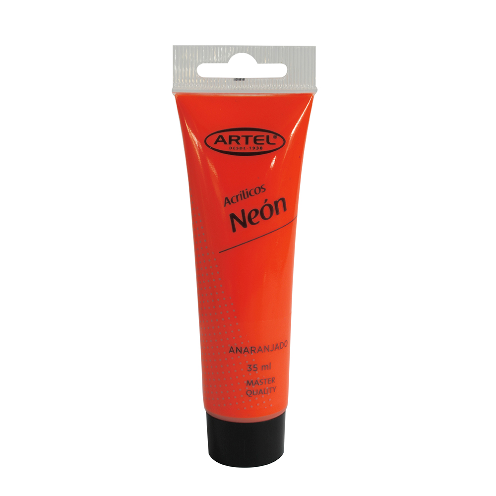 PINTURA ACRILICA ARTEL 35ML ANARANJADO NEON N° 830