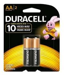 PILA DURACELL AA x 2 UNID 
