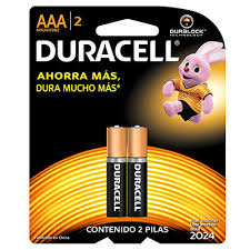 PILA DURACELL AAA x 2 UNID 