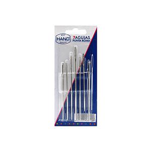 SET DE AGUJAS HAND P/ROMA P/PLANA 7UNID.