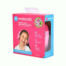 AUDIFONOS MOTOROLA KIDS SQUADS 200 PK MANOS LIBRES ROSADO