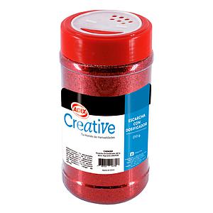 ESCARCHA ADIX CREATIVE CON DOSIFICADOR 250Grs. ROJO