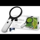 LUPA DUAL LUZ LED MICROLAB AUMNETO  3X90MM 7802