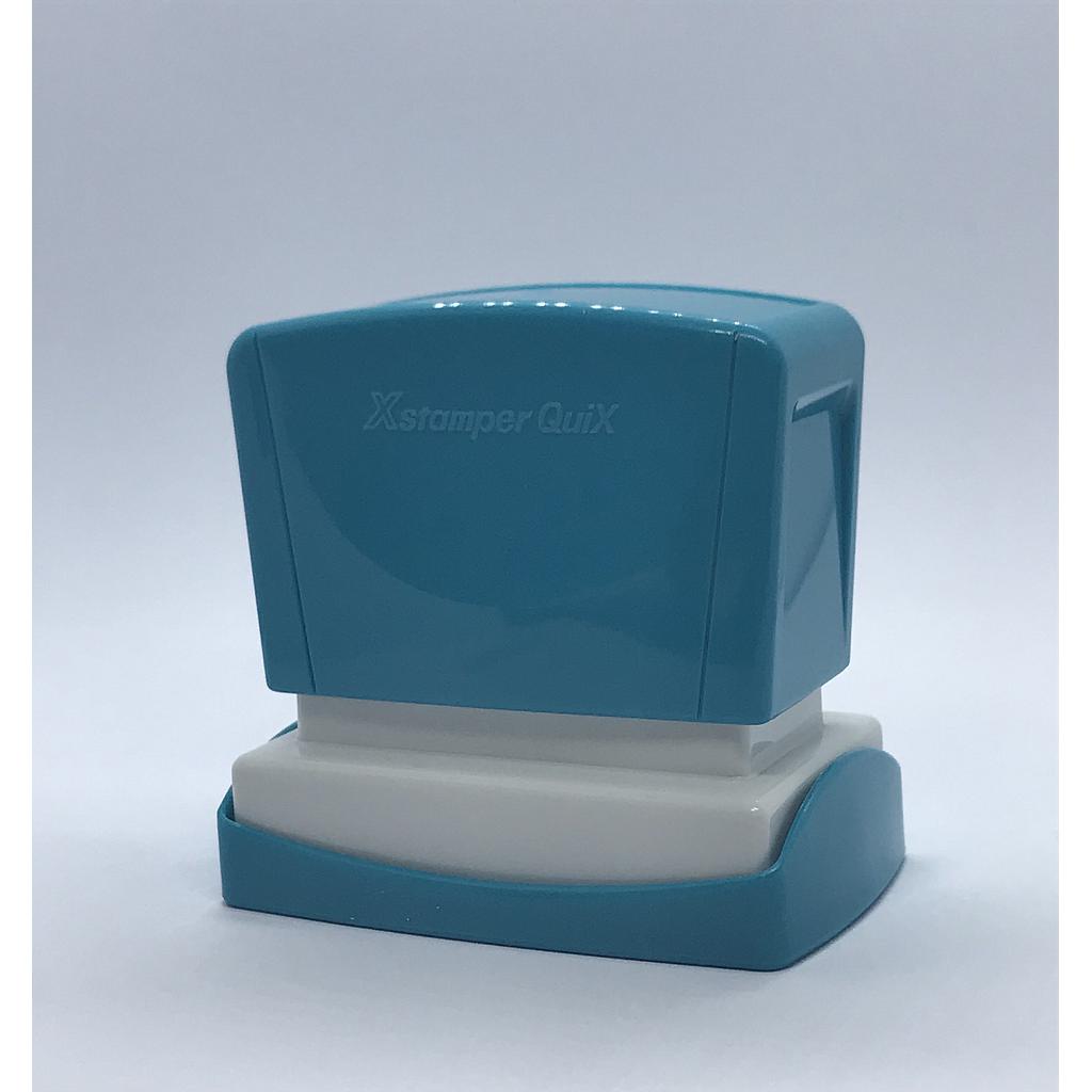 TIMBRE XSTAMPER Q-12 NEUTRO 24X49mm