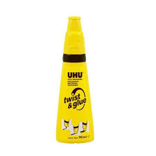 PEGAMENTO UHU UNIVERSAL TWIST Y GLUE 90 ml