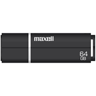 PENDRIVE MAXELL SIL 64 GB NEGRO