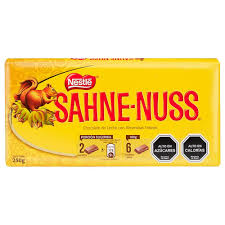 CHOCOLATE SAHNE NUSS CLASICO 250 GRS.