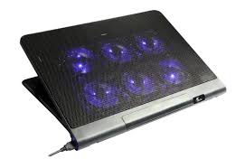 BASE ENFRIADORA NOTEBOOK XTECH XTA-160 2 PTOS USB 6 VENTILADORES HASTA 17"
