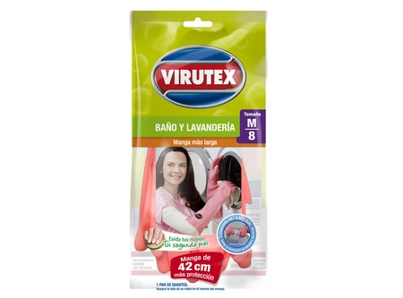 GUANTE VIRUTEX BAÑO Y LAVANDERIA CREATIVA (M)