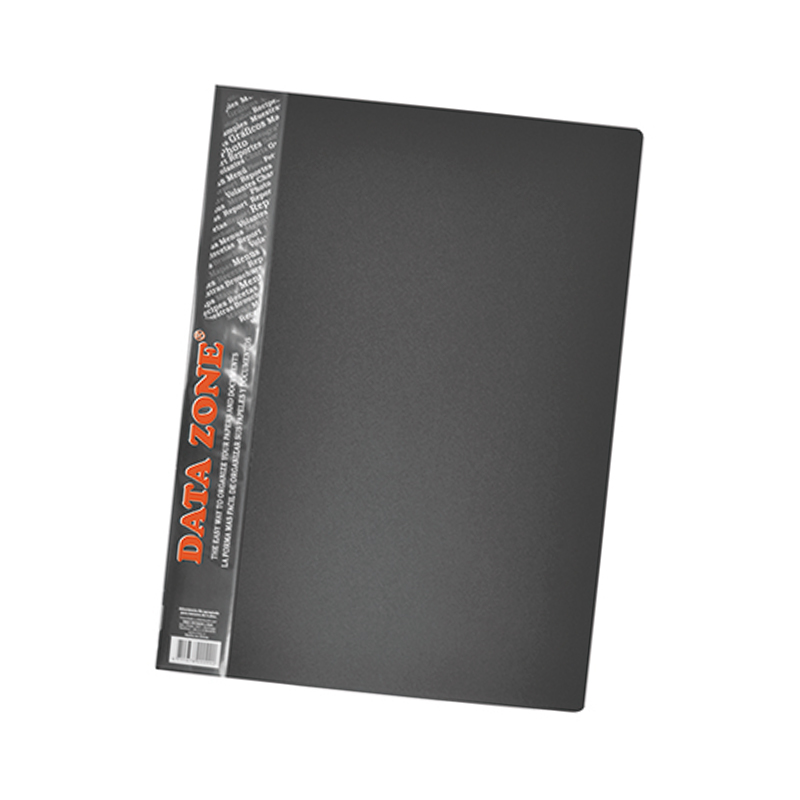 CARPETA D/ZONE CARTA 60 FUNDAS NEGRA