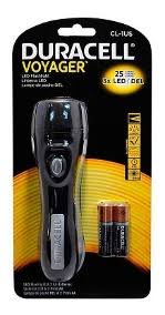 LINTERNA LED DURACELL 25 LUMENES CL-1US 