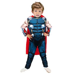 DISFRAZ GLAM THOR CON MUSCULOS TALLA 7/8