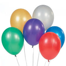 GLOBO GLAM N° 9 METALIZADO COL/SURTIDOS 25Unid.