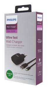 CARGADOR DE TELEFONO PHILIPS DLP2501 10.5W NEGRO