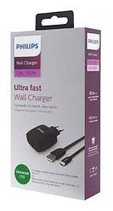 CARGADOR DE TELEFONO PHILIPS DLP2501 10.5W NEGRO