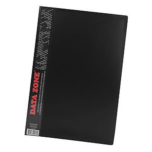 CARPETA D/ZONE OFICIO 20 FUNDAS NEGRA 