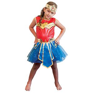 DISFRAZ GLAM LA MUJER MARAVILLA TALLA 4/6 -7/8