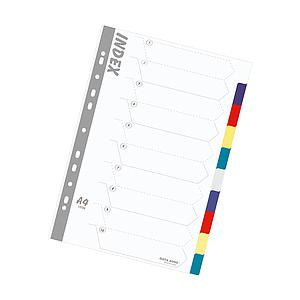 SEPARADOR VINILICO D/ZONE CARTA 10 POS