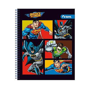 CUADERNO TORRE TOP 7mm 150 Hjs JUSTICE LEAGGE 