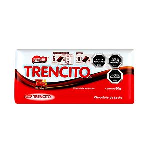 CHOCOLATE EN BARRA TRENCITO NESTLE 80grs