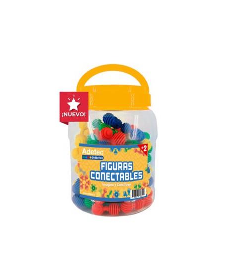 FIGURAS CONECTABLES ADETEC 60 PIEZAS