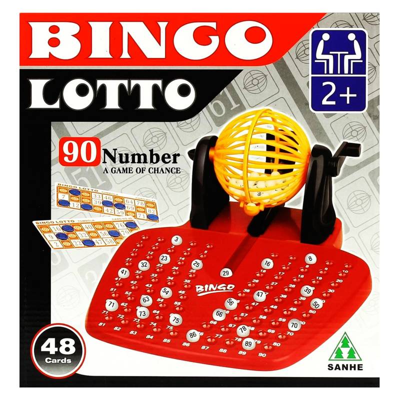 BINGO CASINO 48 CARTONES 90 NUMEROS SAHNE