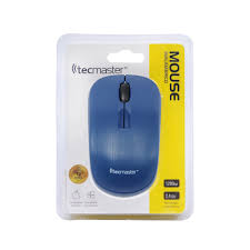 MOUSE TECMASTER INALAMBRICO 1200DPI AZUL TM-100502-BL
