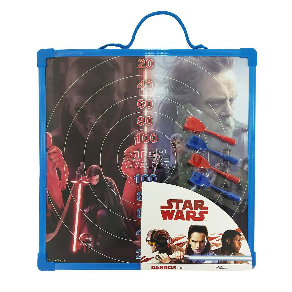 JUEGO SET DARDOS STAR WARS +4 AÑOS