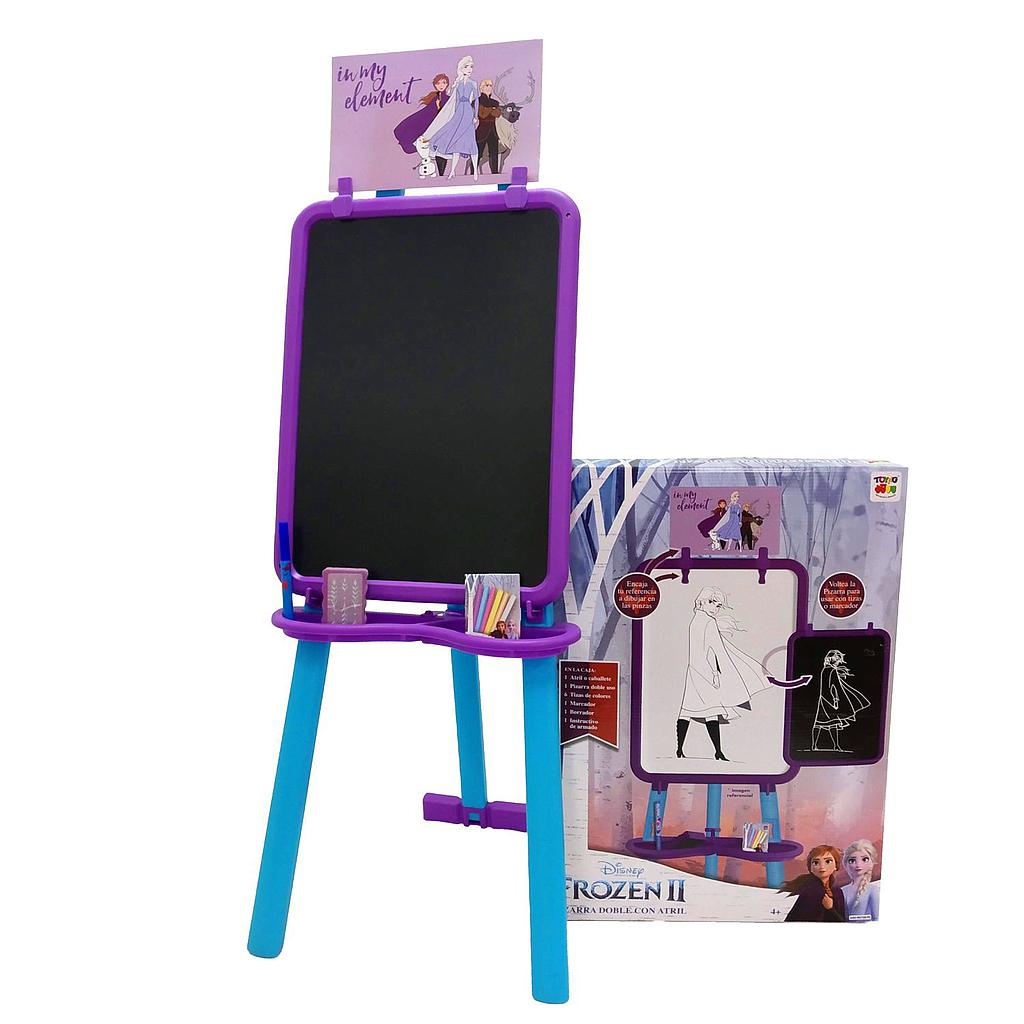 PIZARRA DOBLE CON ATRIL FROZEN II TOYNG 35x48Cms ADE-90758-FR +4 AÑOS